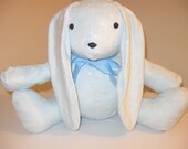 Plush Minky Bunny Rabbit - Stars