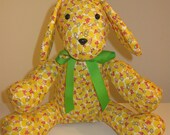 1930's Calico Puppy - Gold