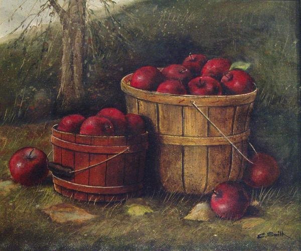 The Apple Harvest Digital Art Downloadable Printable Image