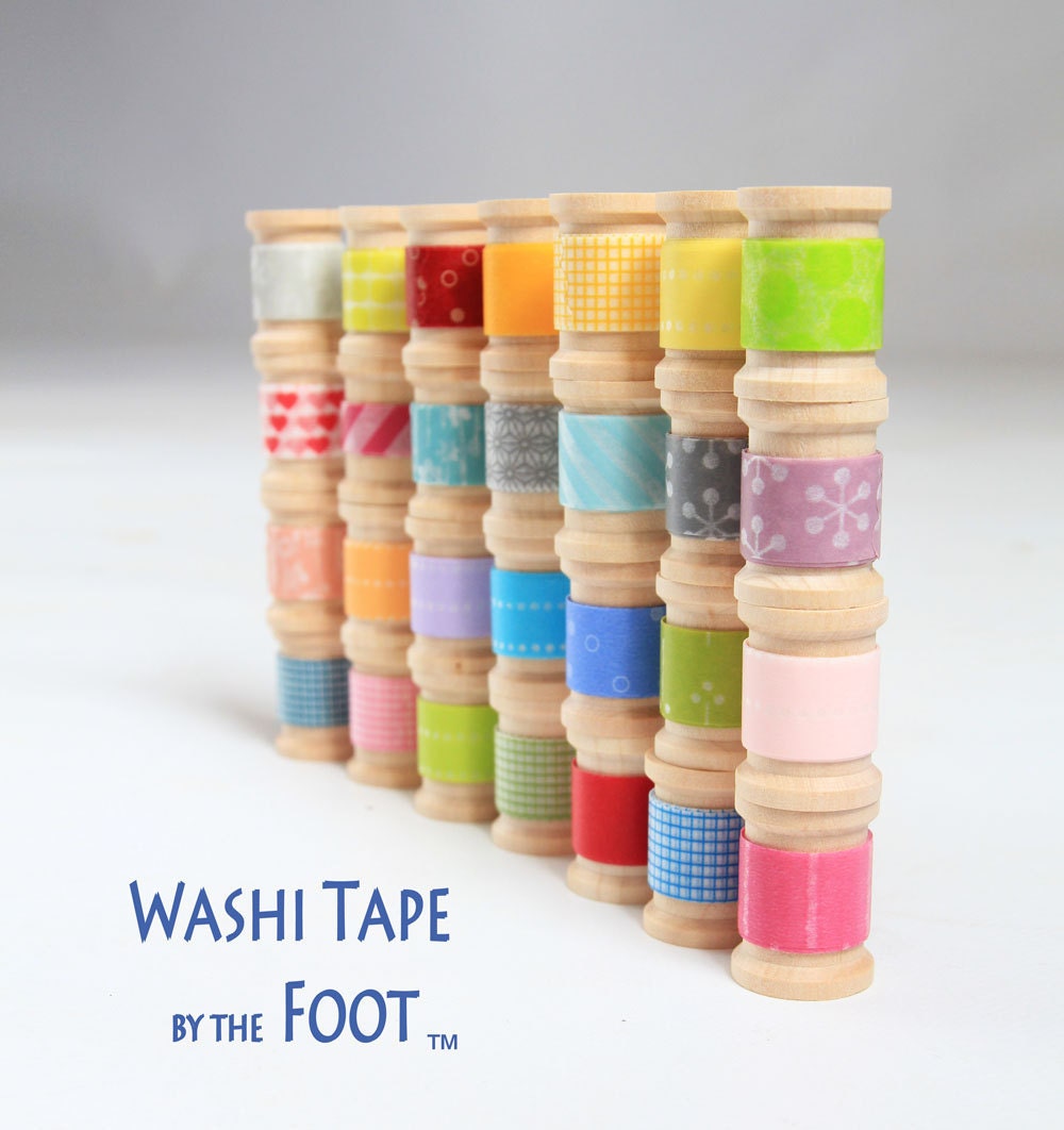 Choose up to 8 rolls of Japanese Washi Tape- NEW PATTERNS check photo 2 and 3 for full list