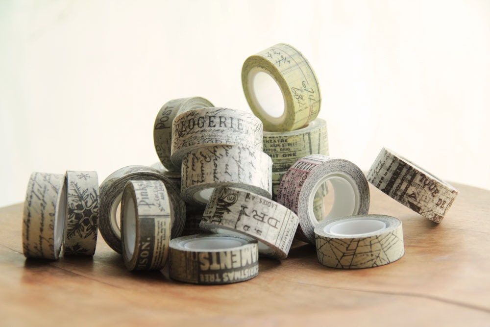 Tissue Tape 16ft Choose Your Colors Up to 8 Rolls