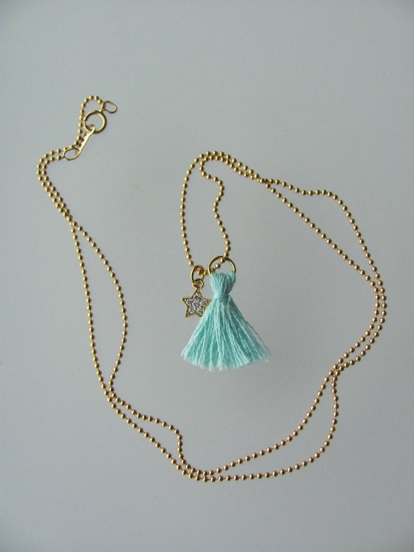 tassel necklace