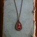 RESERVED Ahoy to Style- Limited Edition hand embroidered necklace