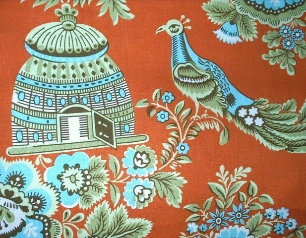 Bird Print Fabric