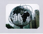 Trump Globe Photograph Greeting Card