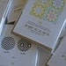 Set of 8, blank, note cards. 9 envelopes. Zou Bisou Bisou. Oh Mon Cheri.
