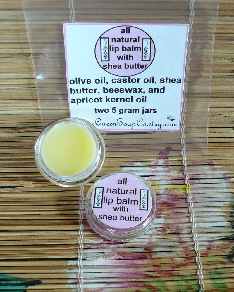 All Natural Lip Balm -- 2 for 5 dollars