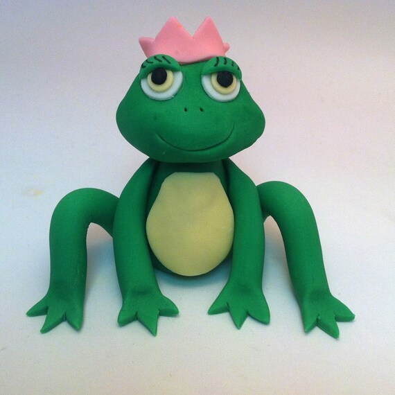 Princess and the Frog Cake Topper - Cake Decorations for Pond or Princess and the Frog Il_570xn