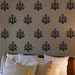 French Damask Pack of 10 Wall Decals Decor Sticky Art Free shipping