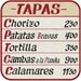 Tapas. - 8 x 8" Print