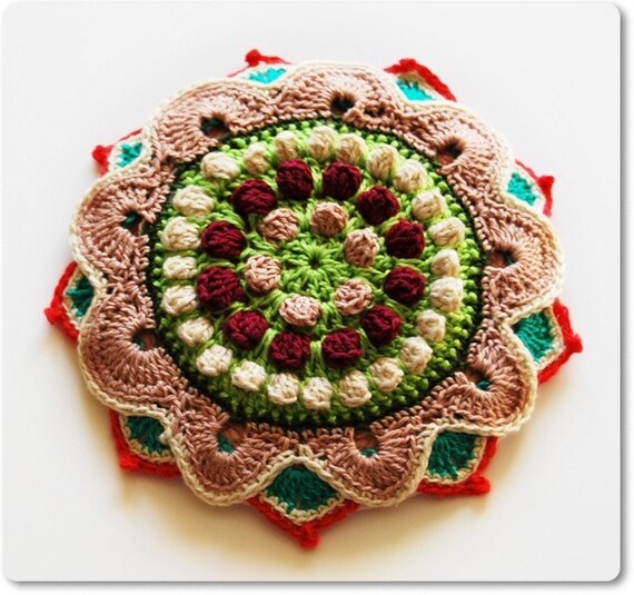 Bizancio Party Crocheted Fascinator