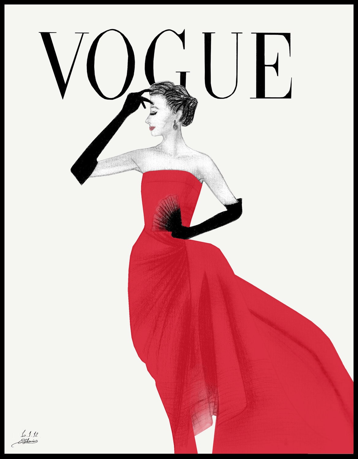 Vogue 1950 Cover