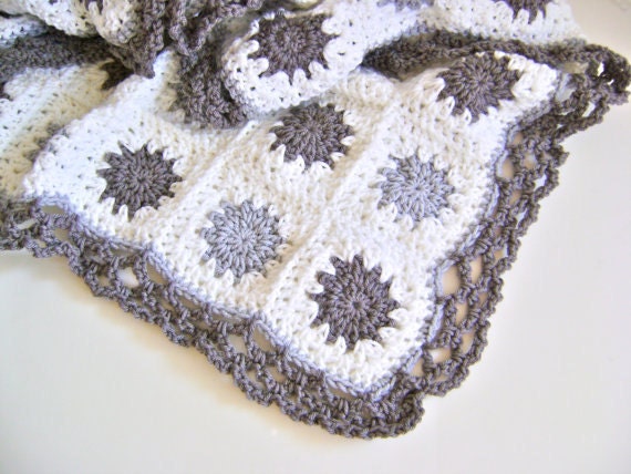 Grey Granny Goodness Blanket Pattern - For the Advanced Beginner INSTANT DOWNLOAD