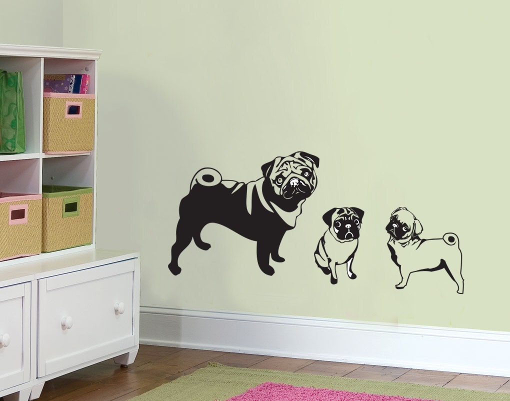 Pug Decal