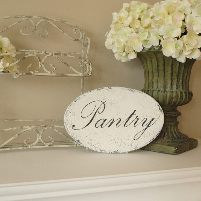 pantry sign