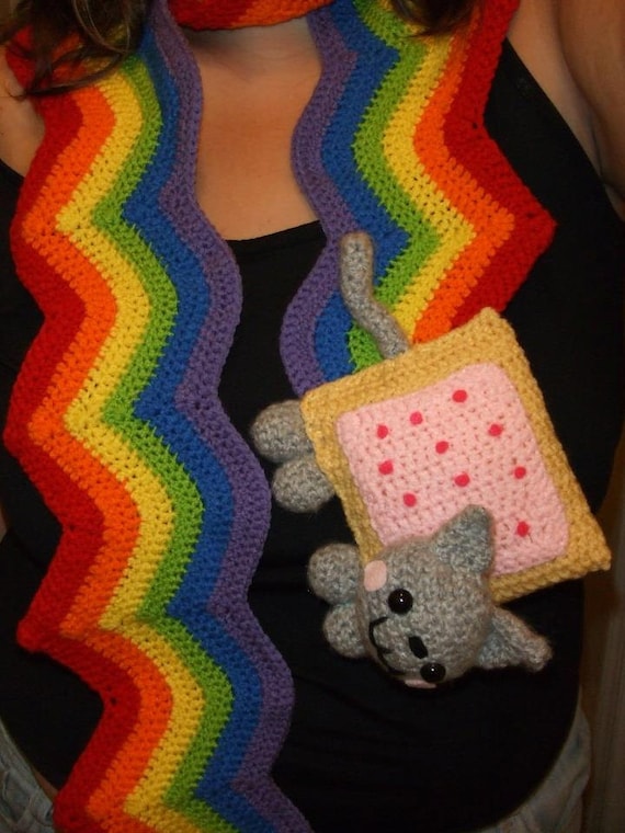 Nyan Cat Scarf With Music