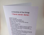 Funny Father's Day card - "The Perfect Present" - from newly pregnant daughter