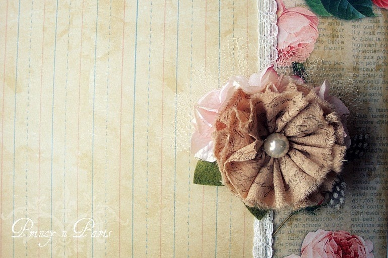 Sweetness, tea stained flower, for all ages