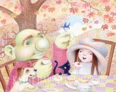 Sugary Tea..  -    large print
