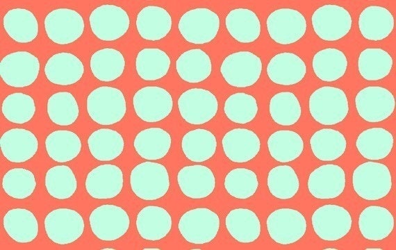 Amy Butler - LOVE - Sunspots in Tangerine - 1/2 yard