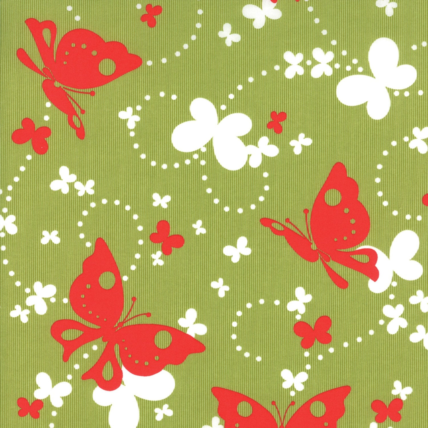 MoMo for Moda - JUST WING IT - Flutters in Leaf - 1 yard