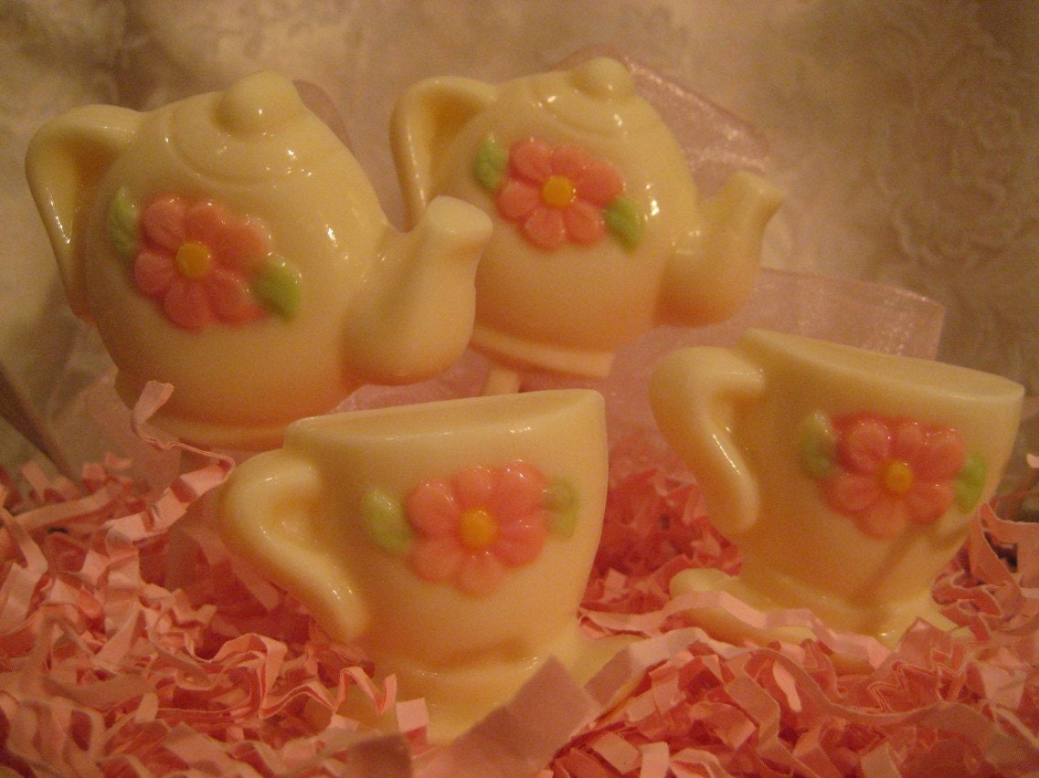 24-Time For Teapots and Teacups Chocolate Lollipops
