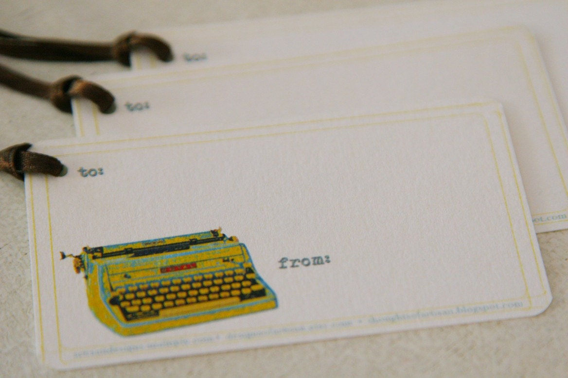 Vintage gift tags