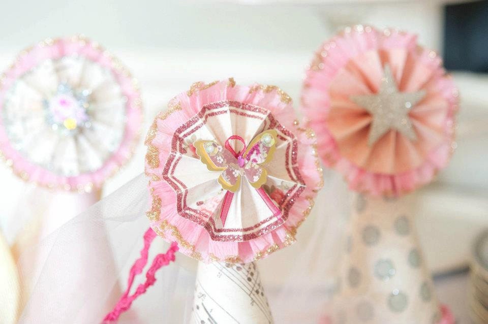 Vintage Inspired Birthday Hat, Photography Prop, Tea Party