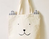Billy Bear - school library or shopping tote bag