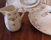 Vintage Japanese Hand Painted Pitcher