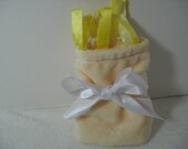 Soft Yellow Tag Along Blanket