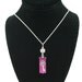 Purple Key Flash Drive Necklace