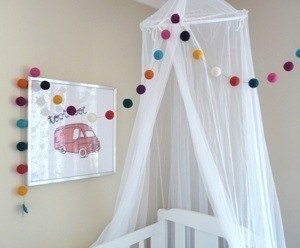 Felt Ball Garland