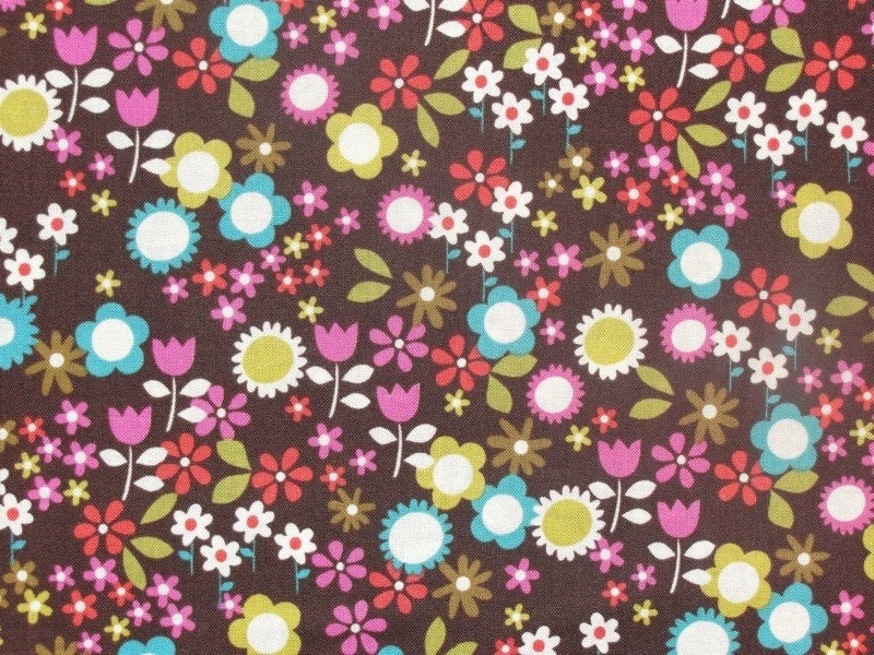 Knit Fabric by Michael Miller Fabrics, Elvira in Toffee, Cotton Interlock Fabric, 1 Yard