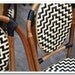 5x7 fine art photograph /// black and white cafe chairs /// paris photo by lesley sico