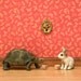 kids wall art, fairytale nursery decor, turtle and rabbit - The Tortoise and the Hare 8 x 10