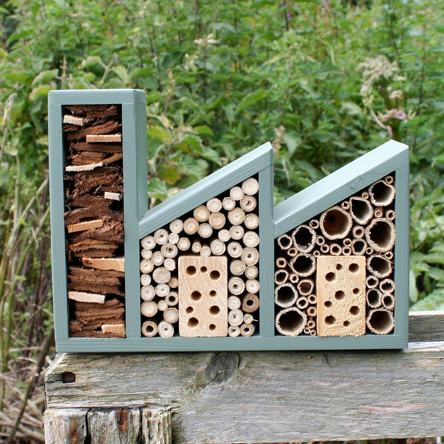 Double Insect Factory and Bee Hotel, in Wild Thyme.