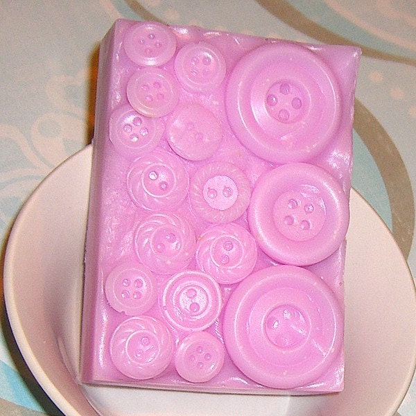 Handcrafted Button Soap - Custom Scented