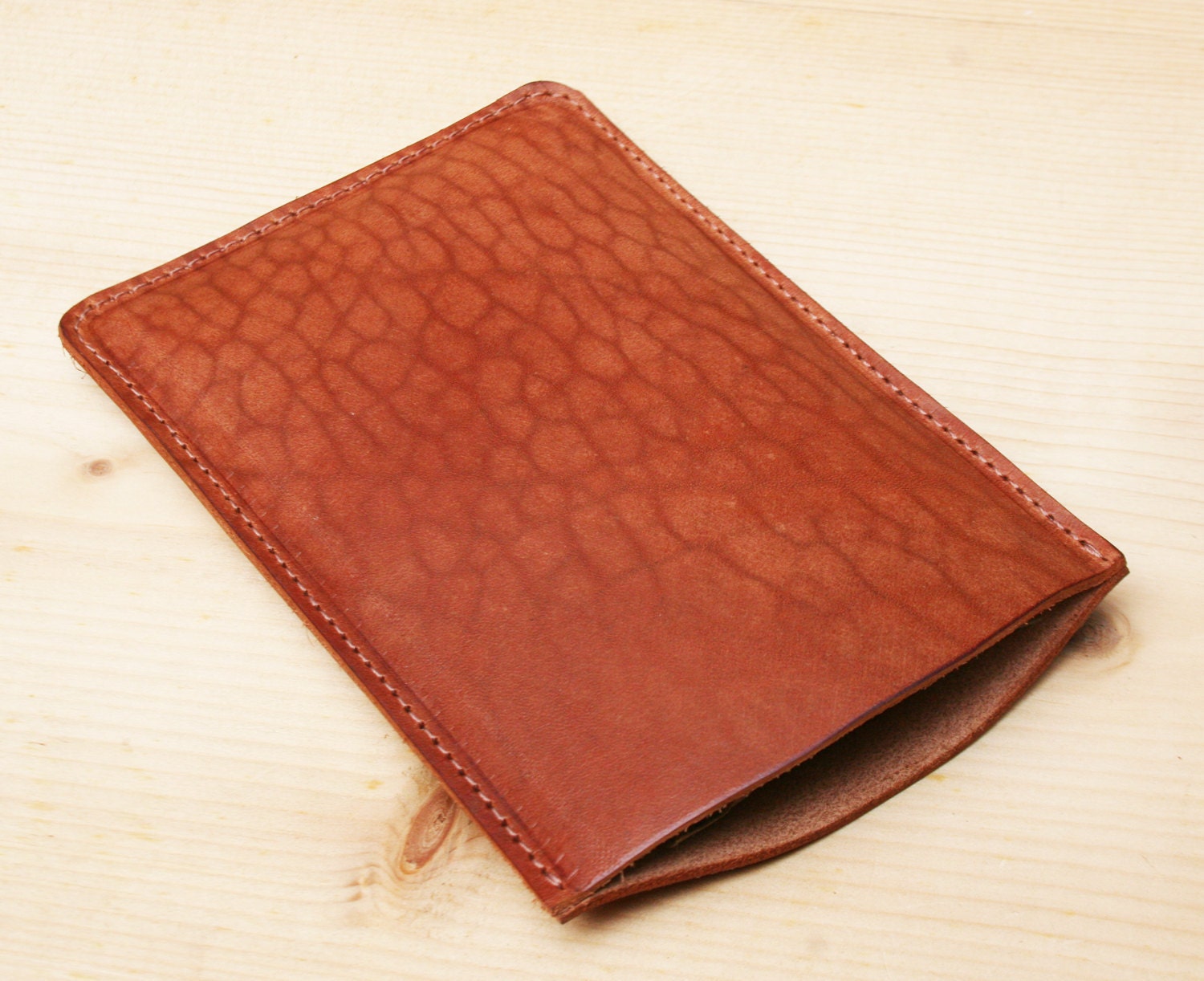 Samsung Galaxy SII Handcrafted Veg Tan Brown Leather Sleeve Case Unique