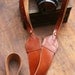 Size(1) Leather Camera Strap in Warm Chestnut Retro Handcrafted Unique by Magpie Accessories on Etsy