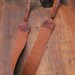 Size (1) Leather Buckled Camera Neck Strap in Cocoa Dust Brown Handcrafted Unique by Magpie Accessories on Etsy