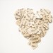 50 Vintage French Punched Hearts -Confetti or Papercraft