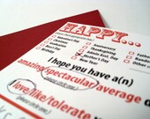 Greeting Cards (Fill in the Blank) - Great for ANY Occasion You May Forget