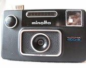 vintage 70s Minolta Autopak 400 X instamatic 126 film camera