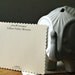 NEW - Personalized Baby Note Cards / Thank You Cards - Ivory or Soft White Cardstock with Scalloped Edge - Set of 18