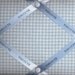 Blue and White Checks Photo Frame