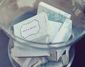 25 Personalized Wedding Matchboxes