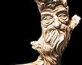Lord Of The Wood Greenman Statue Celtic Pagan Wicca Tree Spirit Fantasy Forest Man Face Renaissance Medieval Folklore Home Garden Decor