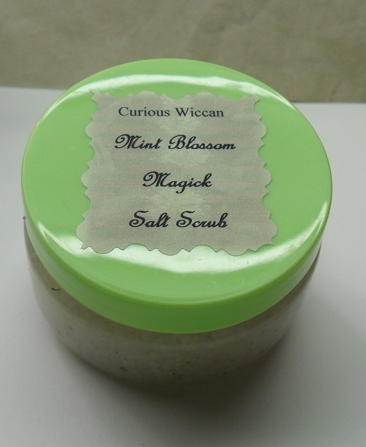 Mint Salt Scrub
