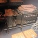 Antique Baush and Lomb Glass Plate Projector with Boxes of Slides - 1927